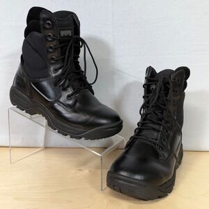 Magnum Womens Stealth Force 8.0 SZ 7 Work Boots Black Leather Tactical